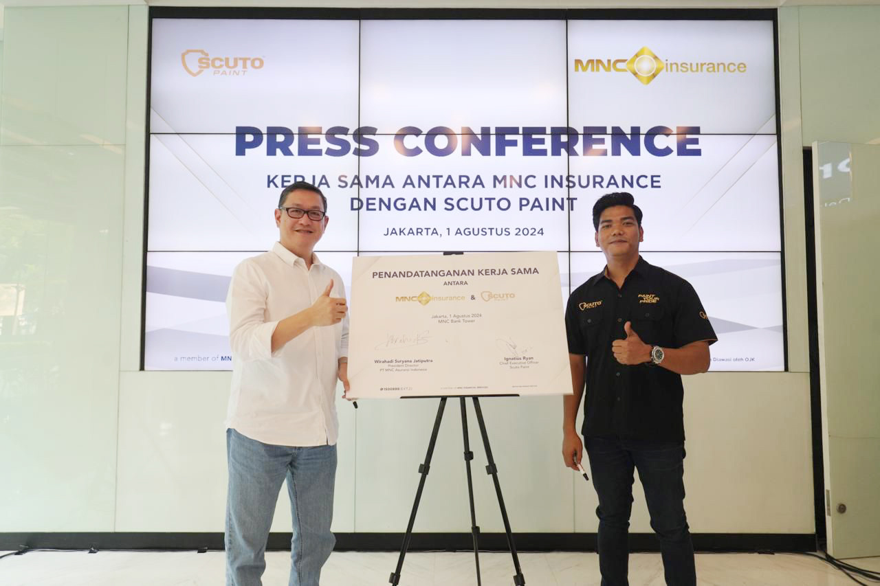 MNC Insurance dan Scuto Paint Berkolaborasi untuk Hadirkan Perlindungan Kecelakaan Diri bagi Pemilik Kendaraan